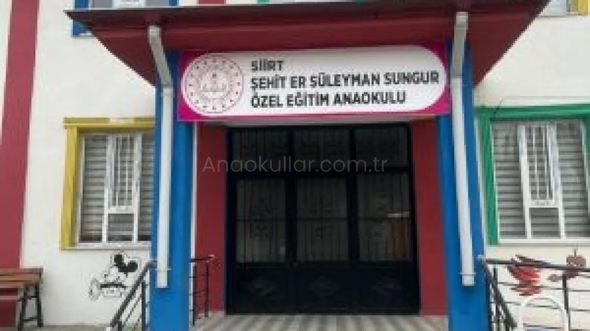 Şehit Er Süleyman Sungur Özel Eğitim Anaokulu